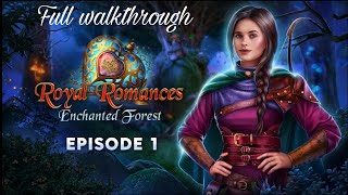 Royal Romances 1 f2p Enchanted Forest walkthrough [upl. by Yee]