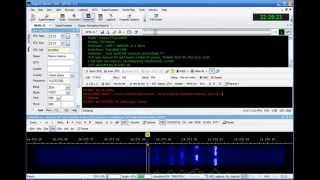 A typical PSK31 contact using Digital Master 780 [upl. by Gregrory]