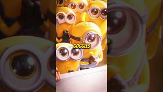 Why ALL Minions wear goggles despicableme riseofgru illumination universalstudios pixar [upl. by Estel131]