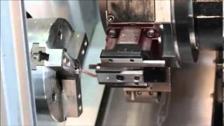 BroachingSlotting Tool in Action on a Lathe [upl. by Aidnama959]