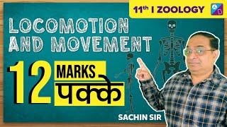 Locomotion amp Movement Class 11 Biology  One Shot  NEET 2023  Aakash BYJUS NEET  Sachin Sir [upl. by Odnam]