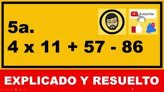 Desafío MatemáticoJerarquía de Operaciones para Niños [upl. by Erreip]