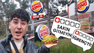 EN DÜŞÜK PUANLI BURGER KİNG [upl. by Madella593]