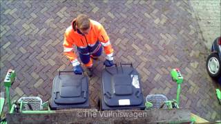 Vuilniswagen VDK GoPro  Garbagetruck loadvieuw [upl. by Northrup908]