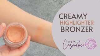 How to Make a a Creamy Highlighter Bronzer [upl. by Slinkman]