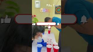 Blow the Balloon Collect the GlassFun Game for Kids and FamilyBalloon Game for Kids and Families [upl. by Atnahc727]