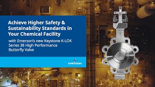 Keystone Series 38 High Performance Butterfly Valve Product Feature Video [upl. by Marr]