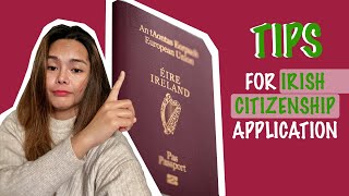 Irish Citizenship Application Tips [upl. by Ehrenberg554]