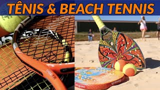 TÊNIS OU BEACH TENNIS  POSSO JOGAR OS DOIS [upl. by Nnairrehs]