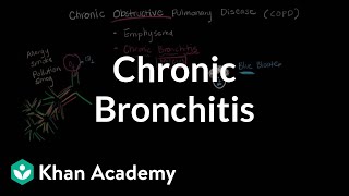 What is chronic bronchitis  Respiratory system diseases  NCLEXRN  Khan Academy [upl. by Brawner]