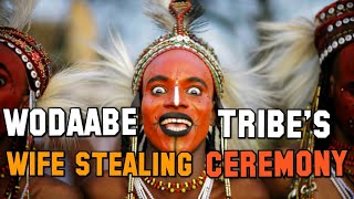 Wodaabe wife stealing ceremony  Gerewol festival  UNBELIEVABLE MYSTERIES [upl. by Brigham]