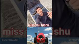 Nishu bhai ka Swaraj 855 miss you Nishu🚜स्वराज855tractor gaming tarending [upl. by Trelu546]