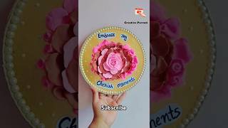 Cake base diy out of waste cake base creative ideas 💡viralshort explore diy youtubevideoyoutub [upl. by Cruz]