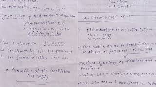 Polity notes making for UPSC UPSC VISION IAS NOTES how to make notes polity [upl. by Eisteb]