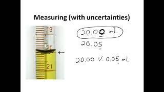 Measuring with Uncertainties [upl. by Ehcrop]