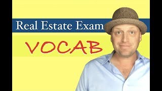 Vocabulary Terms from the Real Estate Exam  PrepAgent [upl. by Adnerad]