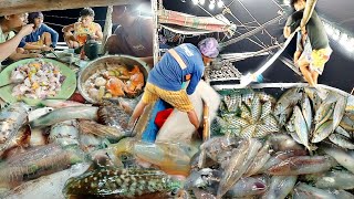 Sinalubong agad ng mga naglalakihang mga pusit at mga isda sa laot catchandeat [upl. by Gentilis50]