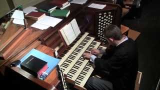 Improvisation on quotVeni creator spiritusquot James Kennerley organist [upl. by Irol526]