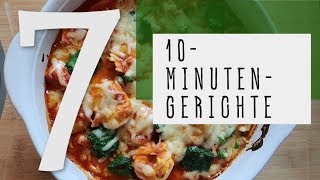 7 Rezeptideen für stressige Tage  Vegetarisch amp Kindgerecht [upl. by Almena271]