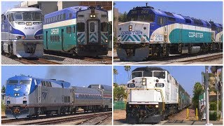 4K  Trains in Oceanside CA [upl. by Oman]