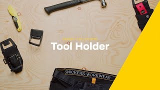 Snickers Workwear  Smart Solutions Tool holder [upl. by Chapen]