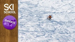 How to Ski Variable Snow  Chopped up Powder  Crud  Expert Ski Lessons 84 [upl. by Anitan]