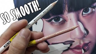 BURNISHING Colored Pencil Technique How to Draw amp Blend Smooth Skin Tone with PRISMACOLOR [upl. by Donata]