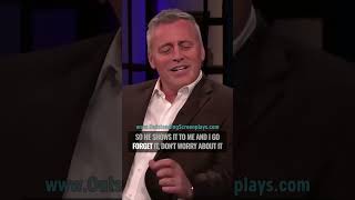 Matt LeBlanc was BROKE before Friends [upl. by Laddy]