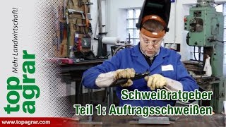 Tutorial Videoratgeber  Schweißen mit Christoph  Teil 1 Auftragsschweißen [upl. by Salome]