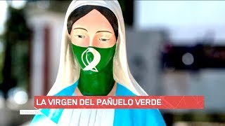 La VIRGEN da MENSAJE Y SACRAMENTAL MILAGROSO del FIN de los TIEMPOS El Escapulario VERDE [upl. by Efinnej]