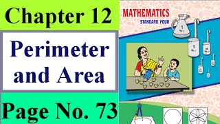 Perimeter and Area 4th Standard Page No 73 [upl. by Naujej844]