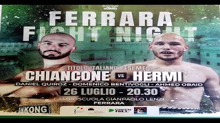 TITOLO ITALIANO MEDI  LUCA CHIANCONE VS YASSIN HERMI [upl. by Ak648]