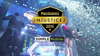 2018 Injustice 2 Pro Series Presented By Samsung and SIMPLE Mobile [upl. by Leon]