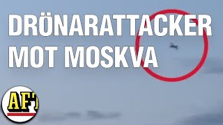 Drönarattack mot Moskva – skyller på Ukraina [upl. by Lindsley835]