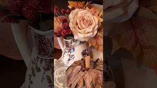 Setting the Dining Table for Fall  Family Dinner goodwillfinds homedecor [upl. by Ettenahc]