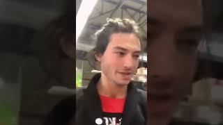 Ezra Miller Disturbing VIDEO 😳☠️ Scary [upl. by Mercie]