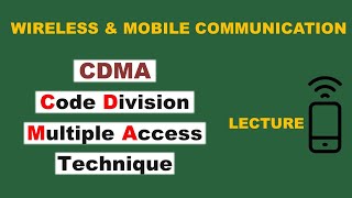 Code Division Multiple Access  CDMA In Wireless Communication [upl. by Ellocin270]