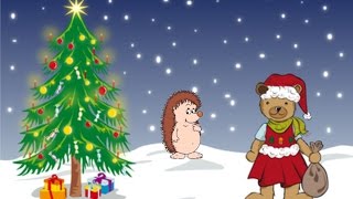 Igel amp Bär niedliches Weihnachtslied♪ Kinderlied über Freundschaft amp Glück WeihnachtsbärTierlied [upl. by Sivie81]