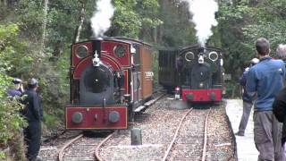 Corris no 7 visits the Talyllyn Railway [upl. by Lali814]