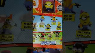 🍌 NAJNOWSZE FIGURKI Z MINIONKAMI unboxing minionki pattje moose figurki nowość recenzja [upl. by Eerol]