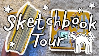 sketchbook tour  ✿ [upl. by Anivel]