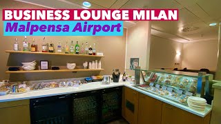 MILAN BUSINESS LOUNGEAirport Malpensa Terminal 1 Via Milano Business Lounge [upl. by Elatan]