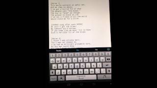 Using lyric section in Setlist Helper [upl. by Vinny]