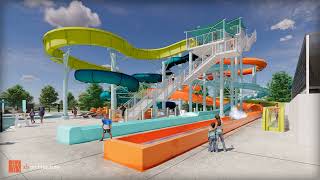 Blue Surf Bay Waterpark BehindtheScenes Video Part 2 [upl. by Ansilme574]