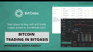 BITOASIS BITCOIN TRADING  TRADE EASY  ONLINE TRADING DIGITAL CRYPTO CURRENCY  TAMIL UAE KSA [upl. by Laurentia225]