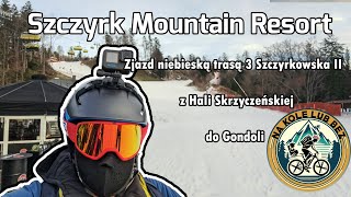 SMR Szczyrk Mountain Resort 2024 zjazd trasą 3 quotSzczyrkowska IIquot Z Hali Skrzyczeńskiej do Gondoli [upl. by Tallbott]