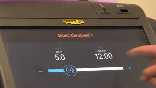 Technogym Treadmill  Speed Shift Tutorial [upl. by Itirp]