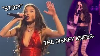 Olivia Rodrigo being CRAZY on Guts World Tour for 2 minutes straight [upl. by Merola]