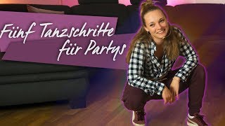 5 coole Tanzschritte für Clubs  PartysShuffle Twerk lernen für Anfänger  DanceChallenge Tag 6 [upl. by Nivak98]