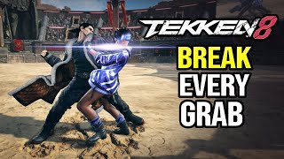 Five Steps to Never Get Grabbed Again  Tekken 8 [upl. by Ayik]